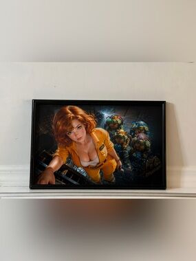 April O’Neal Ninja Turtles Poster